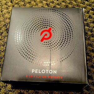 Peloton 3lb weights -brand new and boxed